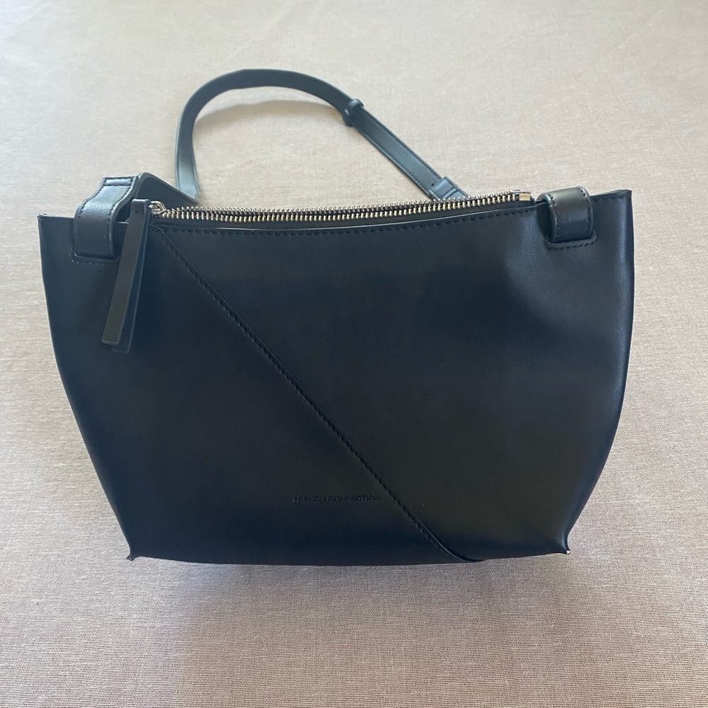 French Connection leather navy purse. - Picture 3 of 10